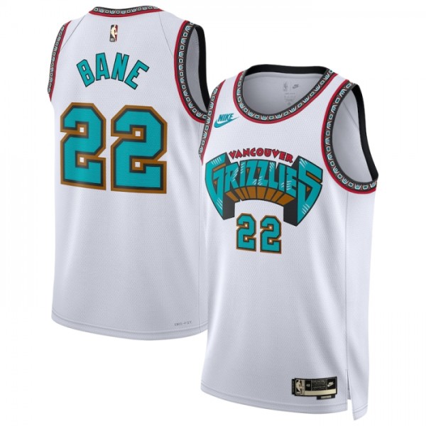 Memphis Grizzlies Trikot Desmond Bane Nike 2024-25 Classic Edition Weiß Swingman - Herren Memphis Grizzlies Trikot Desmond Bane Nike 2024-25 Classic Edition Weiß Swingman - Herren